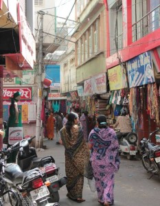 Einkaufsstraße in Udaipur