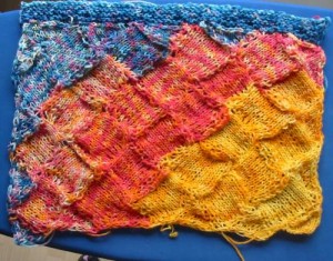 Strickstück fertig