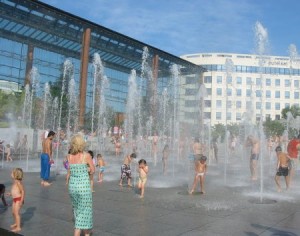 Fontaine im Parc André Citroen