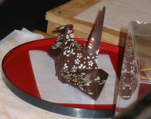 Origami aus Schokolade
