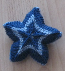 gestrickter Stern