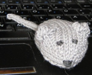 gestrickte Maus