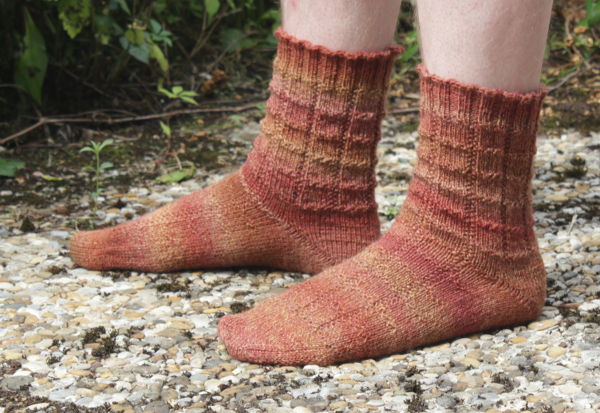 braune Socken